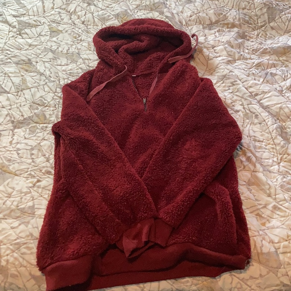 Fluffy Jacket w/ Hood